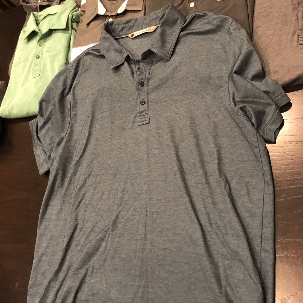 Blue Gray Travis Mathew XL shirt great color